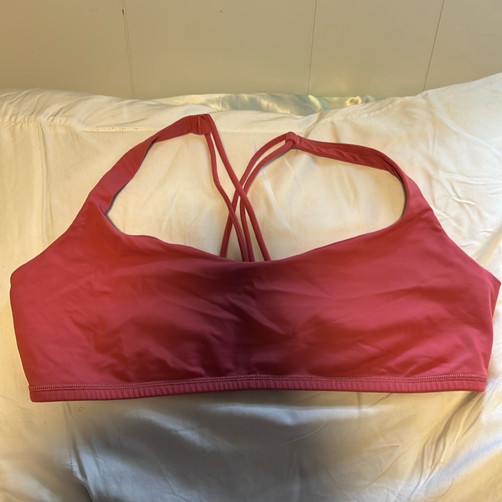 lululemon free to be bra hibiscus pink
